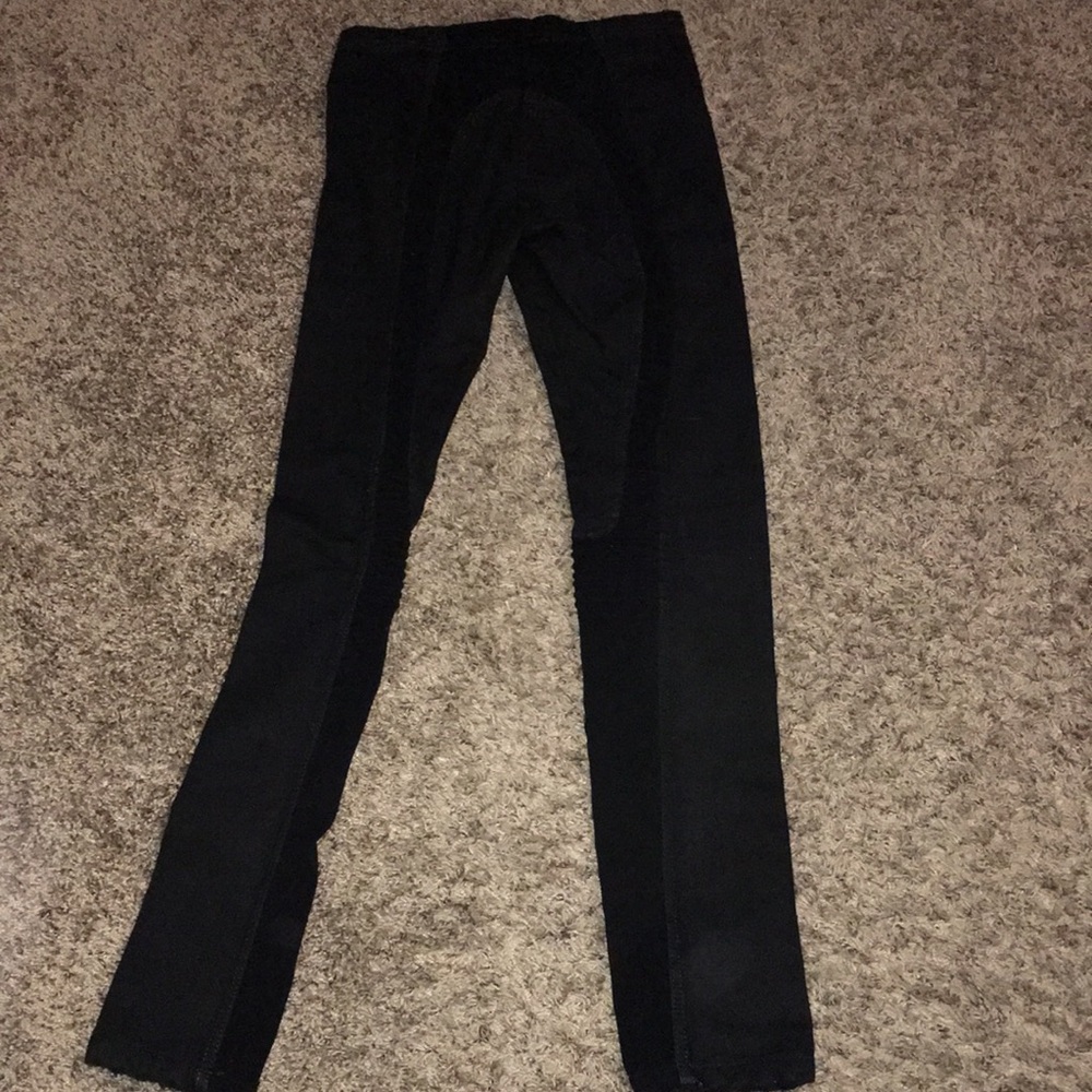 Helmut Lang Black Straight-Leg Pants - Picture 6 of 7
